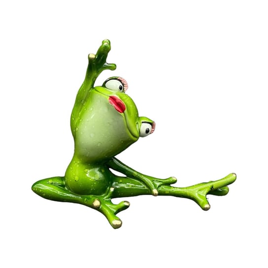 Figurka żaba trenująca yogę Inna marka