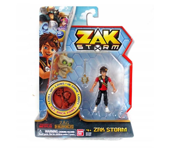 Figurka Zak Storm Crogar z moneta Inna marka