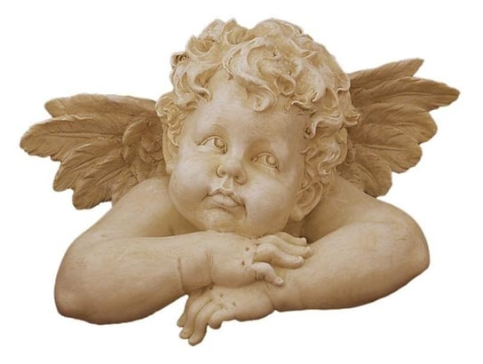 Figurka Zamyślony Aniołek Kamienny 48 x 48 cm Pigmejka