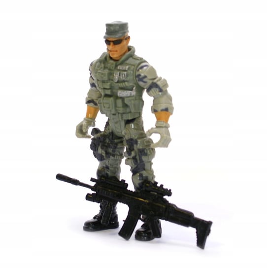 Figurka Żołnierz Z Karabinem Zabawka Wojsko Midex