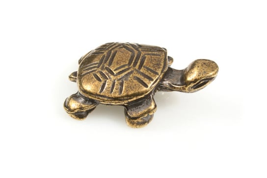 Figurka Żółw Na Szczęście Kolor Złoty Jubileo