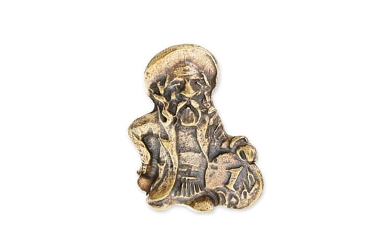 Figurka Żyda Z Monetą Kolor Złoty Mosiądz Jubileo