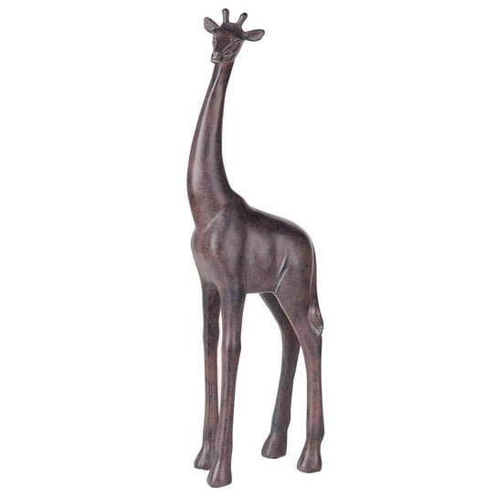 Figurka żyrafa brązowa MANBU Beliani