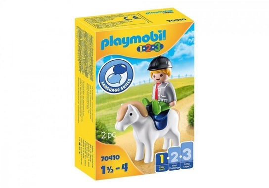 Figurki 1.2.3 70410 Chłopiec z kucykiem Playmobil