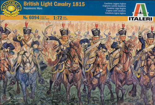 Figurki British Light Calvary 1815 Italeri