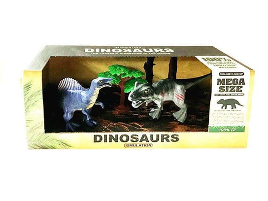 Figurki dinozaurów, zestaw w pudełku Inny producent