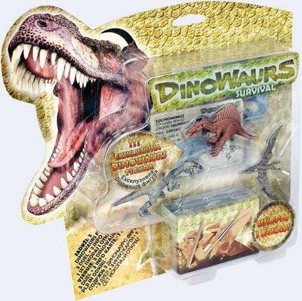 Figurki Dinozaury, zestaw TM Toys