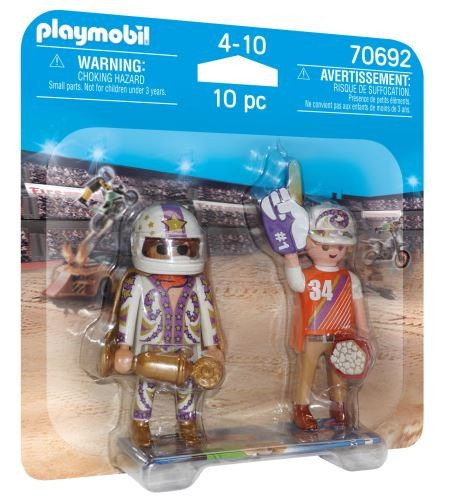 Figurki Duo Pack 70692 Kaskaderzy Playmobil