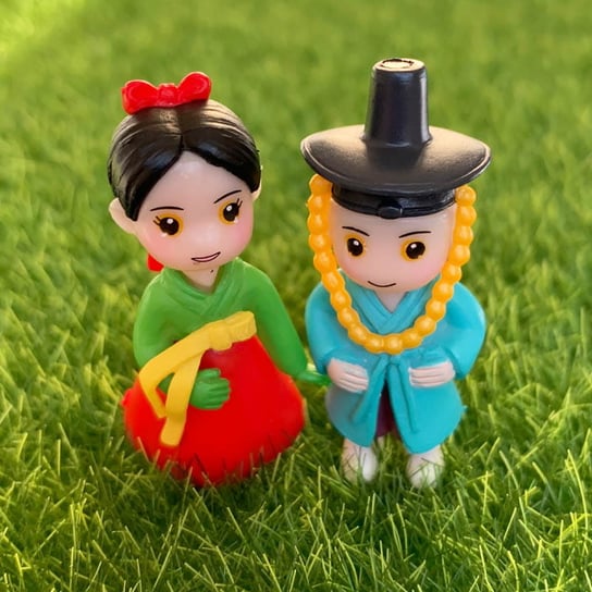 Figurki Dziewczynka i chłopiec z Seulu HABARRI