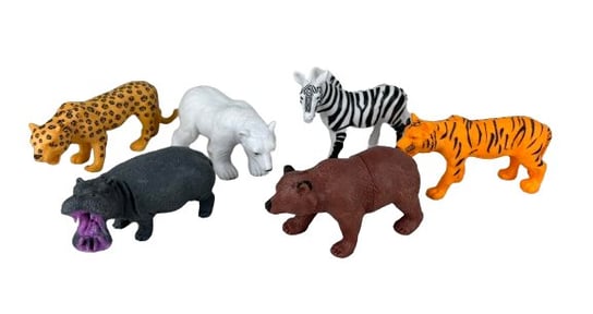 Figurki dzikie zwierzęta zestaw 6 szt Gazelo