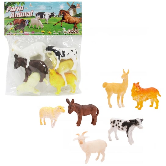 Figurki Farma Zwierzęta Domowe 6Szt Zabawka Dla Dzieci Trifox