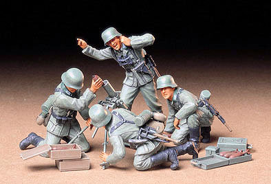 Figurki German Infantry Mortar Team Tamiya