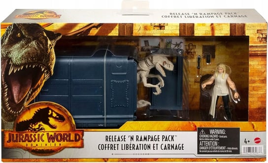 Figurki Jurassic World Dominion Zestaw Uwolnienie Mattel