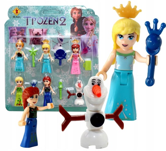Figurki KRAINA LODU Frozen 2 Elsa Anna Olaf 6sztuk .com Inna marka