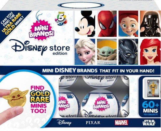 Figurki Mini Brands Sklep Disney display 24 sztuki ZURU
