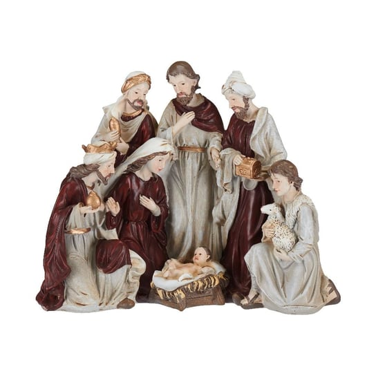 Figurki Świąteczne Pokłon Trzech Mędrców 19 Cm Holy Family VILLA ITALIA VILLA ITALIA