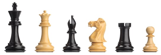 Figury szachowe DGT Ebony - nieobciążane rzeźbione drewniane Gra planszowa Sunrise Chess & Games Sunrise Chess & Games