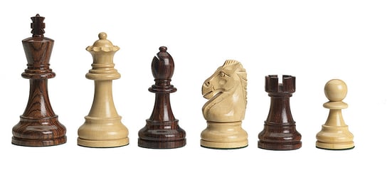 Figury szachowe DGT Royal - nieobciążane rzeźbione drewniane Gra planszowa Sunrise Chess & Games Sunrise Chess & Games