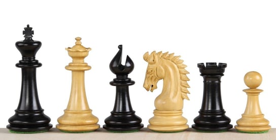 Figury szachowe Sheikh Hebanizowane 3,75 Cala Gra planszowa Sunrise Chess & Games Sunrise Chess & Games