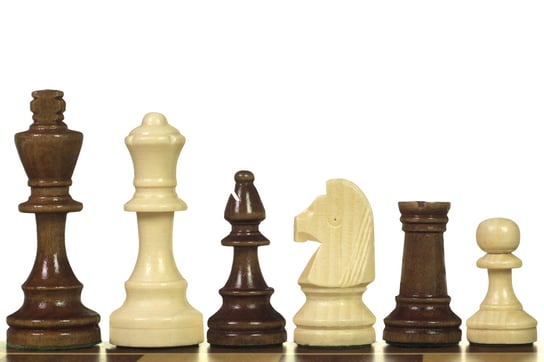 Figury Szachowe Staunton Nr 4 Sunrise Chess & Games drewniane Sunrise Chess & Games