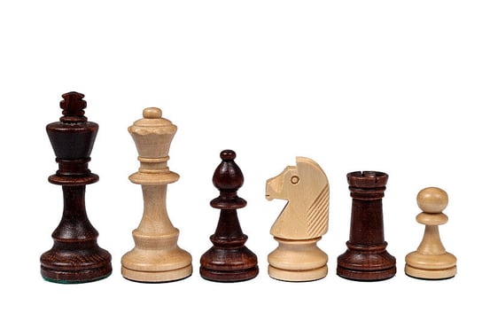 Figury szachowe Staunton Nr 4 W Worku Foliowym Rzeźbione Drewniane Gra planszowa Sunrise Chess & Games Sunrise Chess & Games