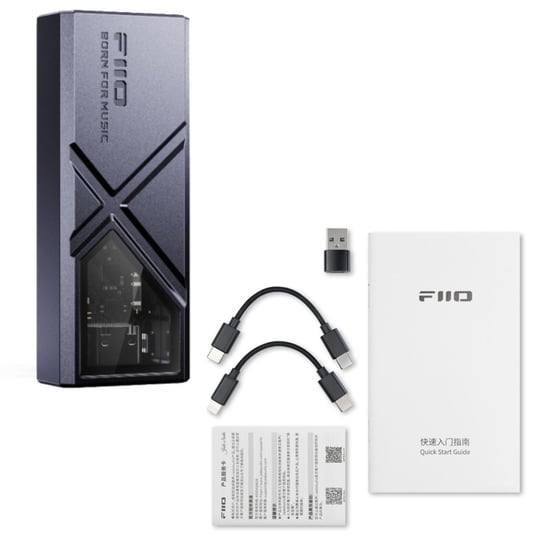 FIIO KA13 Black wzmacniacz słuchawkowy DAC lightning / USB-C / USB FiiO
