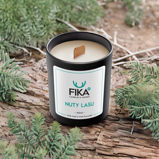 FIKA Candles - Świeca sojowa - Nuty lasu - 160 ml Inna marka