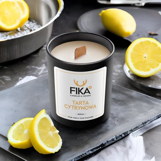 FIKA Candles - Świeca sojowa - Tarta Cytrynowa - 160 ml Inna marka