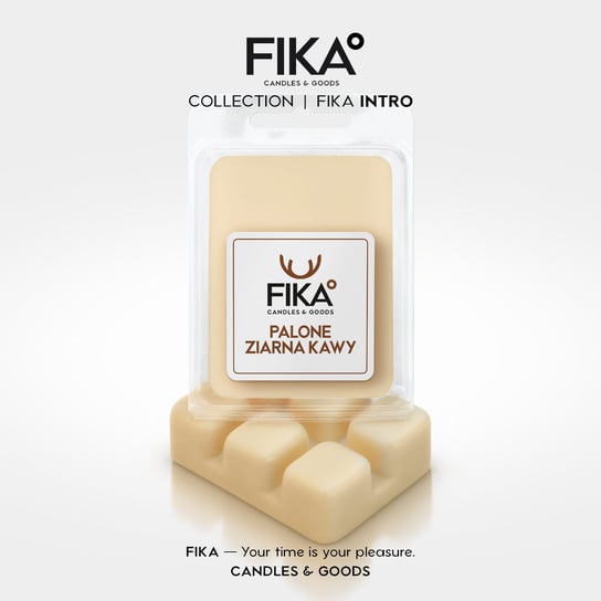 FIKA Candles - Wosk zapachowy - Palone Ziarna Kawy Inna marka