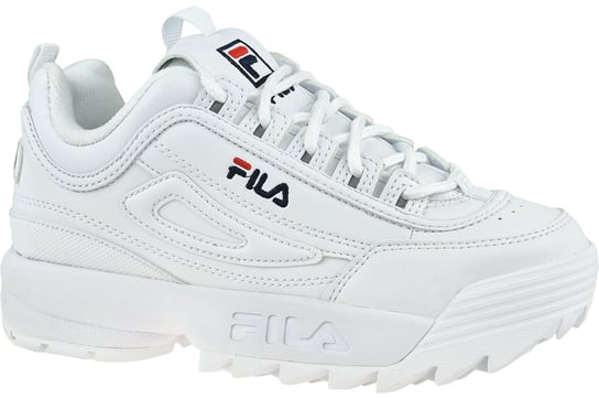 Fila Disruptor Kids 1010567-1FG, dla dziewczynki, buty sneakers, Biały Fila