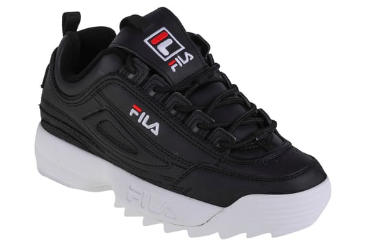 Fila Disruptor Teens Fft0029-80010, Dla Dziewczynki, Buty Sneakers, Czarne Fila