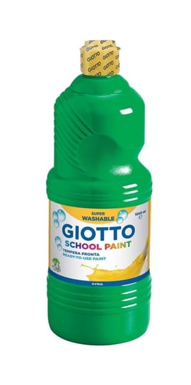Fila, farba tempera, Giotto School Paint Green, 1000 ml GIOTTO