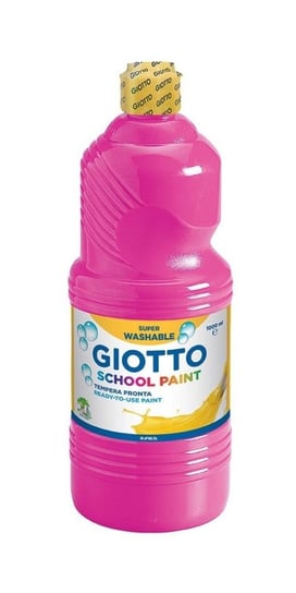 Fila, farba tempera, Giotto School Paint Magenta, 1000 ml GIOTTO