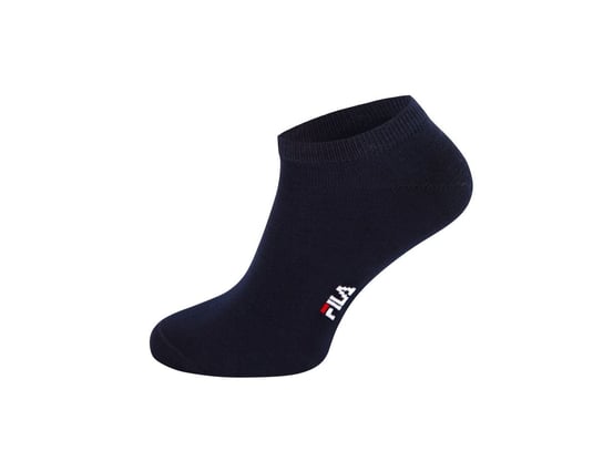 FILA, Skarpety sportowe, Invisible plain socks, 3-pack, F1709, navy, rozmiar 35/38 Fila