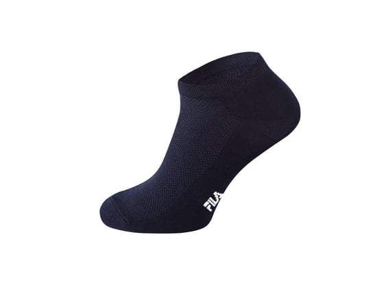 FILA, Skarpety sportowe, Invisible plain socks, 3-pack, F1735, navy, rozmiar 43/46 Fila