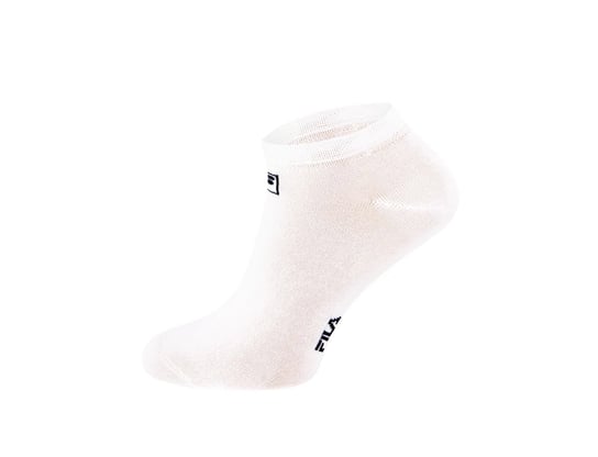 FILA, Skarpety sportowe, Invisible plain socks, 3-pack, F1782, białe, rozmiar 35/38 Fila