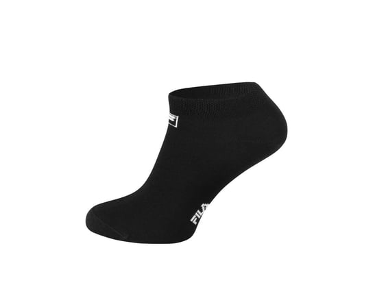 FILA, Skarpety sportowe, Invisible plain socks, 3-pack, F1782, czarne, rozmiar 39/42 Fila