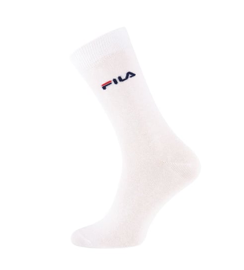 Fila, Skarpety sportowe, Lifestyle socks 3-pack, F9630, białe, rozmiar 35/38 Fila