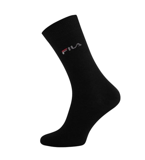 Fila, Skarpety sportowe, Lifestyle socks 3-pack, F9630, czarne, rozmiar 35/38 Fila