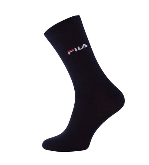 Fila, Skarpety sportowe, Lifestyle socks 3-pack, F9630, navy, rozmiar 35/38 Fila