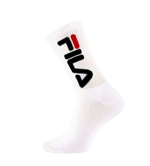 Fila, Skarpety sportowe, Tennis plain socks 2-pack, F9598, białe, rozmiar 43/346 Fila