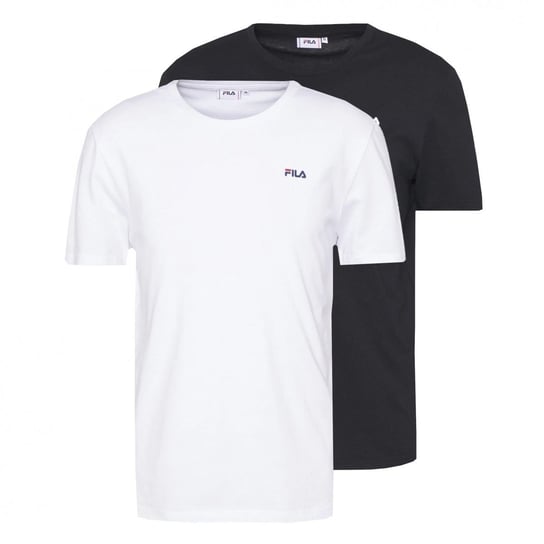 Fila T-Shirt Brod Tee 2-Pack Biały Czarny Fam0083.13005 L Fila