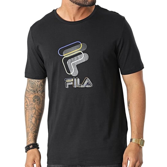 Fila T-Shirt Czarny Bibbiena Tee Fam0179.80001 M Fila