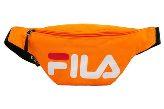 Fila Waist Bag Slim 685003-A84, pomarańczowa saszetka, pojemność: 2,5 L Fila