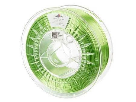 Filament 3D PLA Silk Apple Green 1.75mm 1kg - Spectrum Spectrum Filaments
