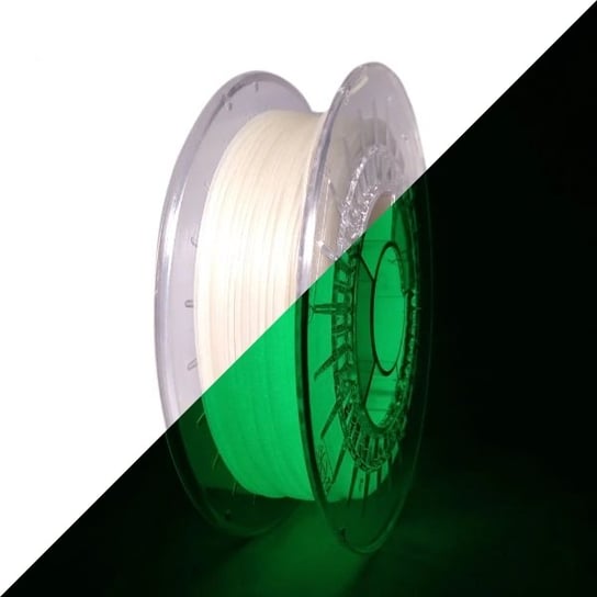 Filament 3D PLA Starter 1.75mm 500g Glow in the Dark Green - Rosa3D ROSA3D