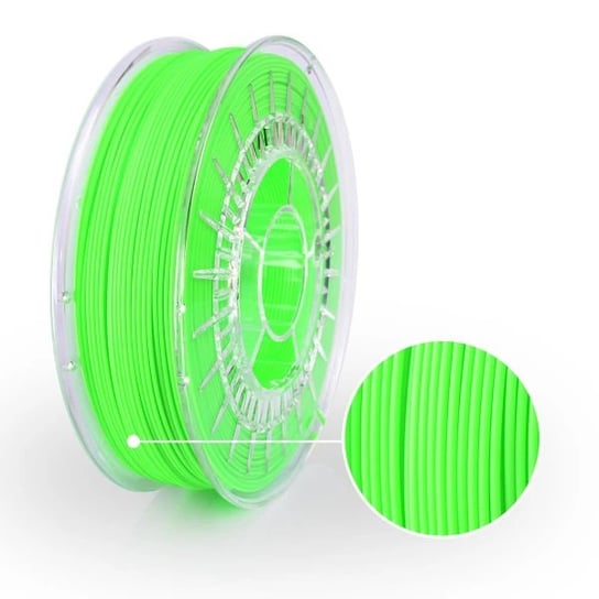 Filament 3D PLA Starter 1.75mm 800g Neon Green (Zielony) - Rosa3D ROSA3D