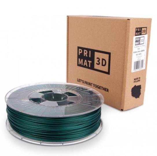 Filament do drukarki 3D PRI-MAT3D PLA, Pearl Opal Green RAL 6036, 1.75 mm Pri-Mat 3D