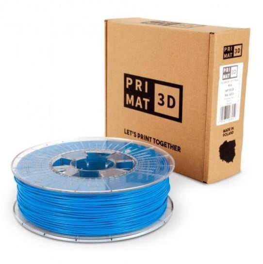 Filament do drukarki 3D PRI-MAT3D PLA, Sky Blue RAL 5015, 1.75 mm Pri-Mat 3D