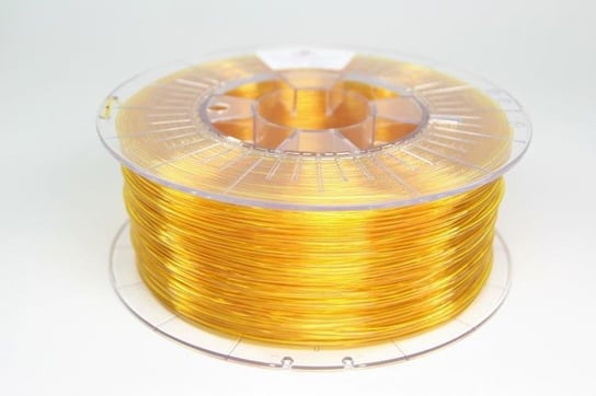 Filament do drukarki 3D SPECTRUM PET-G, żółty przezroczysty, 1.75 mm Spectrum Filaments